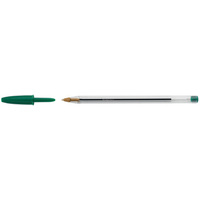 BIC Stylo à bille Cristal Original, vert