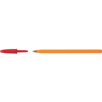 BIC Stylo à bille orange, rouge