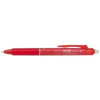 PILOT Stylo roller FRIXION BALL CLICKER 05, rouge