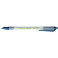 BIC Stylo à bille rétractable ECOlutions Clic Stic, bleu