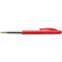 BIC Stylo à bille rétractable M10, rouge