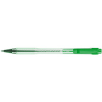 PILOT Stylo à bille rétractable BPS-Matic Fine, vert