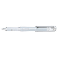 Pentel Stylo roller à encre gel K230M, blanc