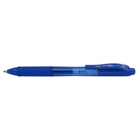 Pentel Stylo roller à encre gel EnerGel-X BL107, bleu