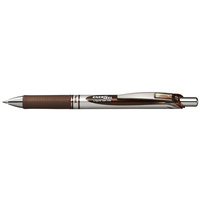 STYLO ROLLER GEL ENERGEL BL77 MARRON T 0,35MM