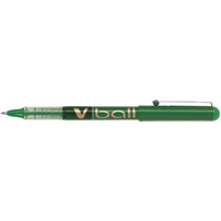 PILOT Stylo roller V Ball VB 7, pointe métal, vert