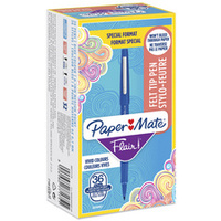 Paper:Mate Stylo feutre Flair Original, Value Pack, bleu