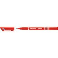 FEUTRE SENSOR 0,3MM ROUGE STABILO