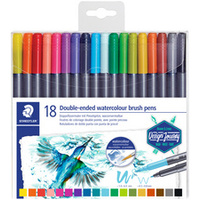 STAEDTLER Feutre double pointe Design Journey, étui de 18