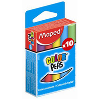 Maped Craie pour tableau COLOR'PEPS, rond, assorti