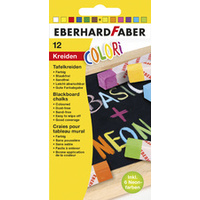 EBERHARD FABER Craie pour tableau noir COLORI BASIC + FLUO