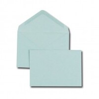 GPV Enveloppes administratives, C6, 114 x 162 mm, bleu vert