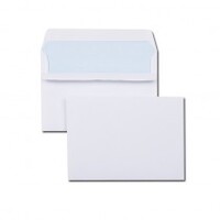 GPV Enveloppes ECO, C6: 114 x 162 mm, 80 g/m2, blanc