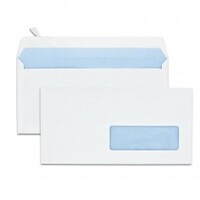 GPV Enveloppes ECO, DL, 110 x 220 mm, avec fenêtre, blanc