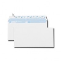 GPV Enveloppes, DL, 110 x 220 mm, sans fenêtre, blanc