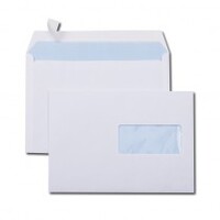 GPV Enveloppes ECO, C5, 162 x 229 mm, avec fenêtre, blanc