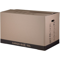 smartboxpro Cartons de déménagement 'CARGO-BOX XXL', marron