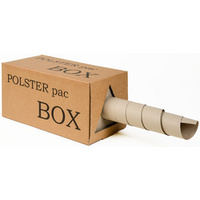 Inapa Papier d'emballage POLSTER pac, 375 mm x 250 m, brun