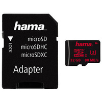 hama Carte mémoire micro SecureDigital HC, classe 3, 64 Go