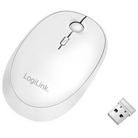 LogiLink Souris optique, sans fil, blanc