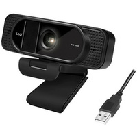 LogiLink Webcam USB Full HD avec micro double, noir