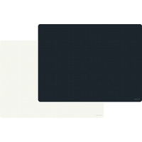 Hansa Tapis de découpe 'Cut-Mat', A2, pliable, noir/blanc