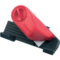 Maped Outil de coupe Matt Cutter 45 degrés, noir/rouge