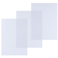 pavo Plats de couverture, A4, PVC, 0,18 mm, transparent