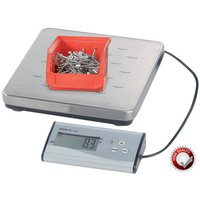 MAULcargo Pèse-paquet, capacité: 50 kg, gris, avec bloc de