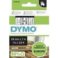 DYMO Ruban d'étiquette D1 noir/blanc,24 mm x 7 m