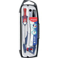 Maped Coffret compas Stop System, set de 5 pièces, gris