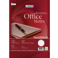 LANDRE bloc-notes à spirale, format A5, 40 feuilles,