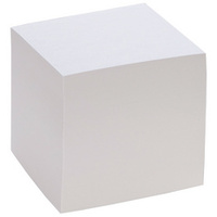 folia Bloc cube, 90 x 90 mm, 700 feuilles, blanc