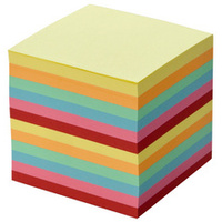 folia Bloc cube, 90 x 90 mm, 700 feuilles, coloré