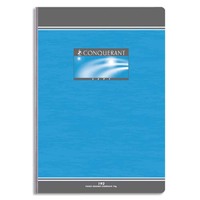 CONQUERANT SEPT Cahier, 210 x 297 mm, quadrillé, 192 pages