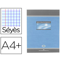CONQUERANT SEPT Cahier, brochure, 240 x 320 mm, Seyès
