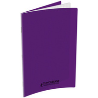 CONQUERANT CLASSIQUE Cahier 210 x 297 mm, séyès, violet