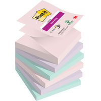 Post-it Bloc-note adhésif super sticky z-notes, 76 x 76 mm