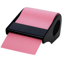 RNK Verlag Rouleau de notes adhésives en dévidoir, rose