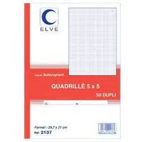 ELVE Manifold quadrillé (5/5), 210 x 297 mm, dupli