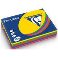 Clairefontaine Papier universel Trophée, A4, assorti intense