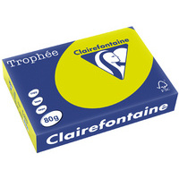 Clairefontainre Papier universel Trophée, A4, vert fluo