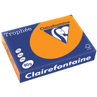 Clairefontaine Papier universel Trophée, A4, orange fluo