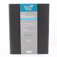 QUO VADIS Agenda 'Président S', 210 x 270 mm, 2026, noir
