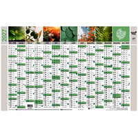 QUO VADIS Calendrier mural 'Equology', 650 x 430 mm, 2027
