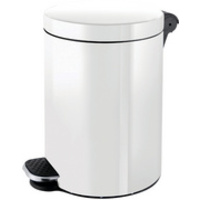 helit Poubelle cosmétique à pédale avec ions d'argent