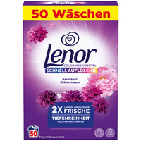 Lenor Lessive en poudre Améthyste rêve de fleurs, 3 kg