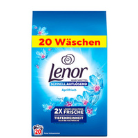 Lenor Lessive en poudre Fraîcheur d'avril, 1,2 kg