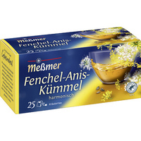 Meßmer Thé 'fenouil-anis-carvi', harmonieux, paquet de 25