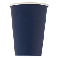 PROnappe Gobelet en carton, 0,2 l, bleu marine
